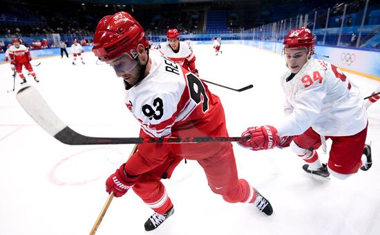 China Olympics 2022 Ice Hockey Men Denmark - ROC