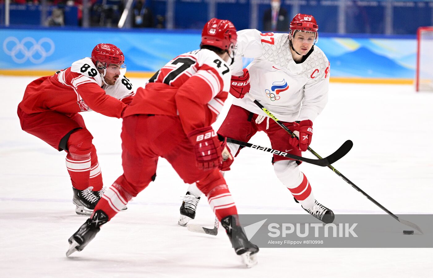 China Olympics 2022 Ice Hockey Men Denmark - ROC