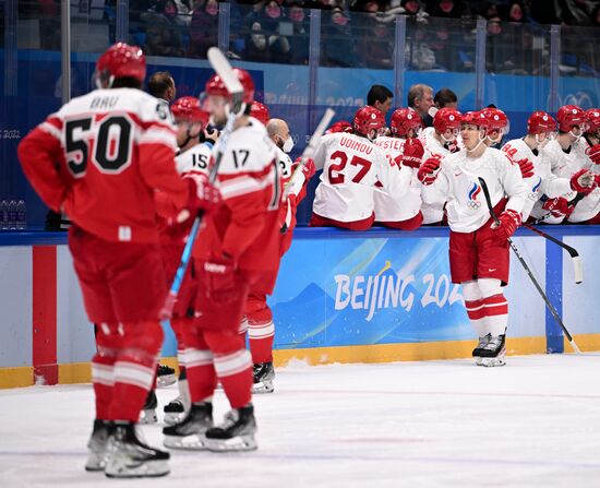China Olympics 2022 Ice Hockey Men Denmark - ROC