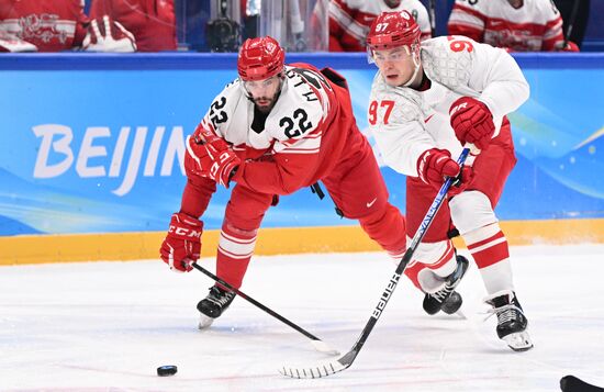 China Olympics 2022 Ice Hockey Men Denmark - ROC