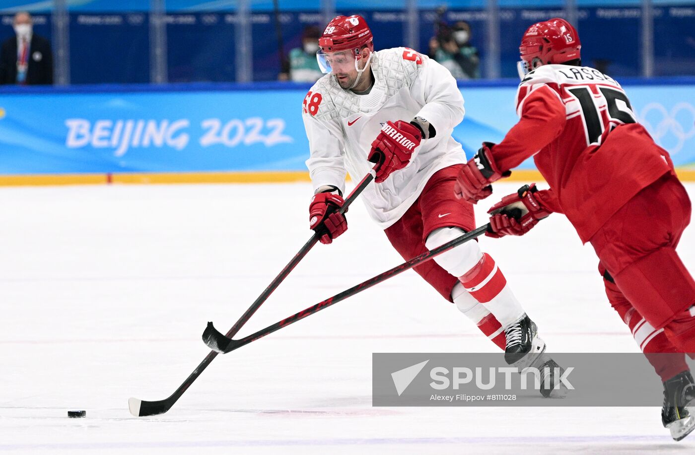 China Olympics 2022 Ice Hockey Men Denmark - ROC