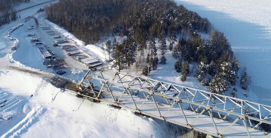 Russia Siberia Bridge Construction