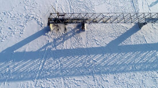 Russia Siberia Bridge Construction