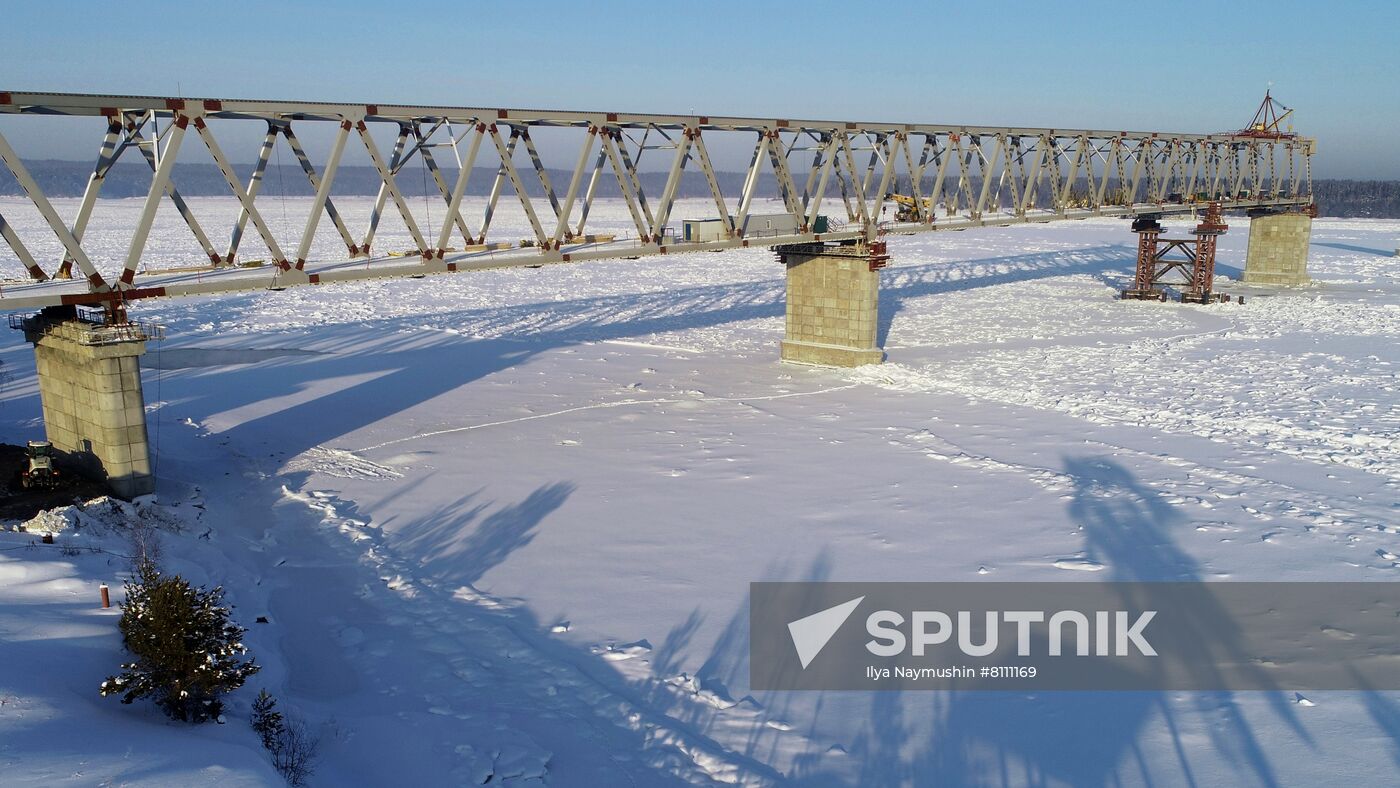 Russia Siberia Bridge Construction