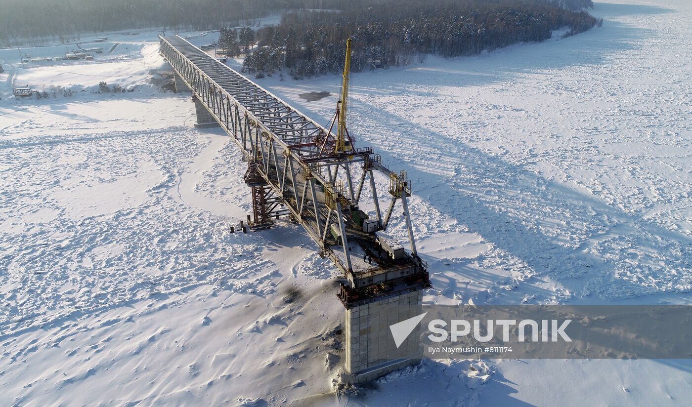 Russia Siberia Bridge Construction