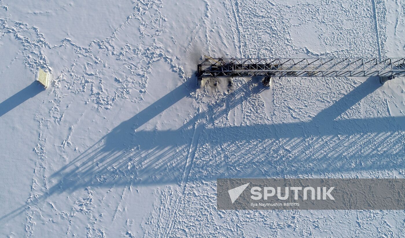 Russia Siberia Bridge Construction