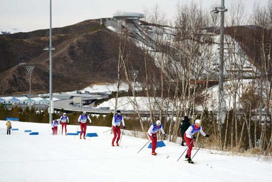 China Olympics 2022 Cross-Country Skiing Men