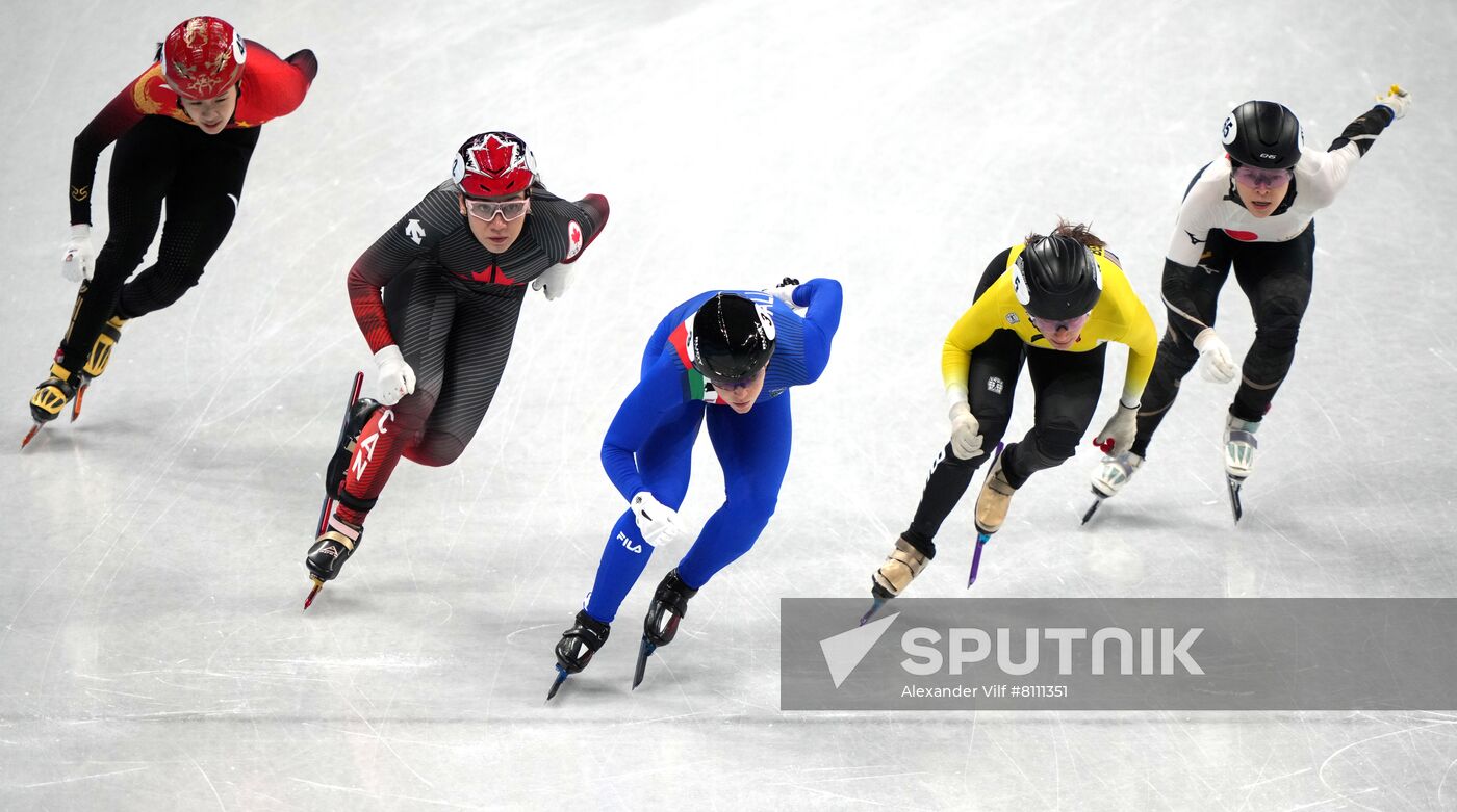 China Olympics 2022 Short Track Speed Skating