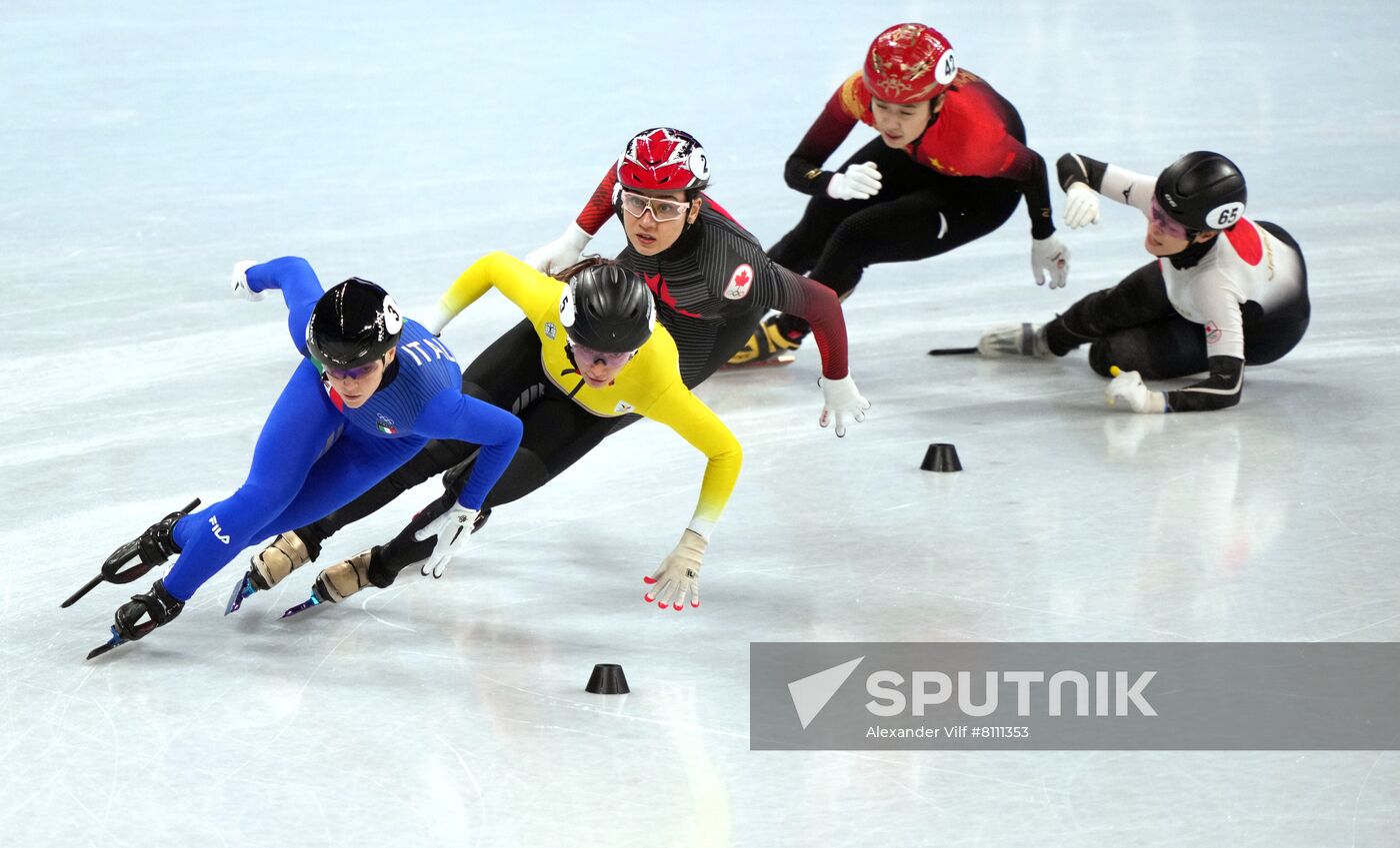 China Olympics 2022 Short Track Speed Skating