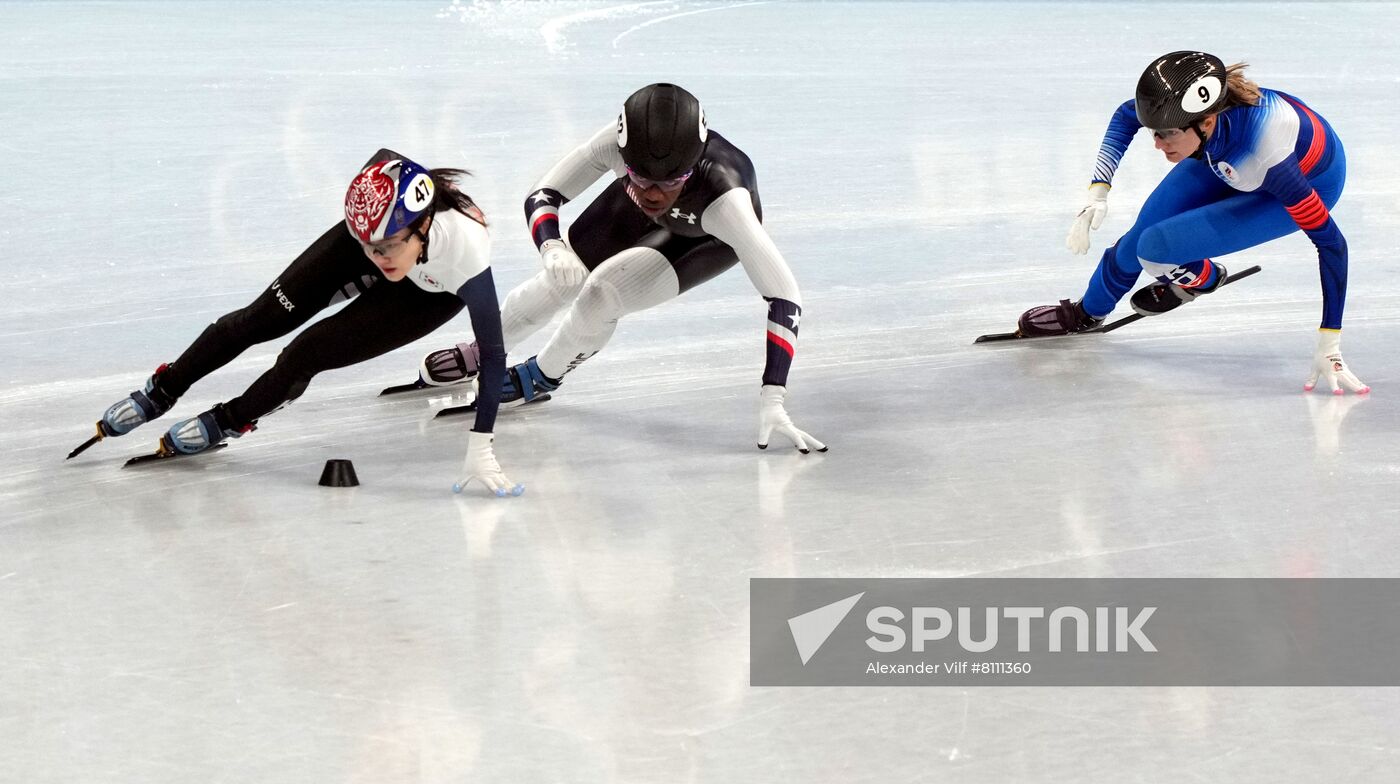 China Olympics 2022 Short Track Speed Skating