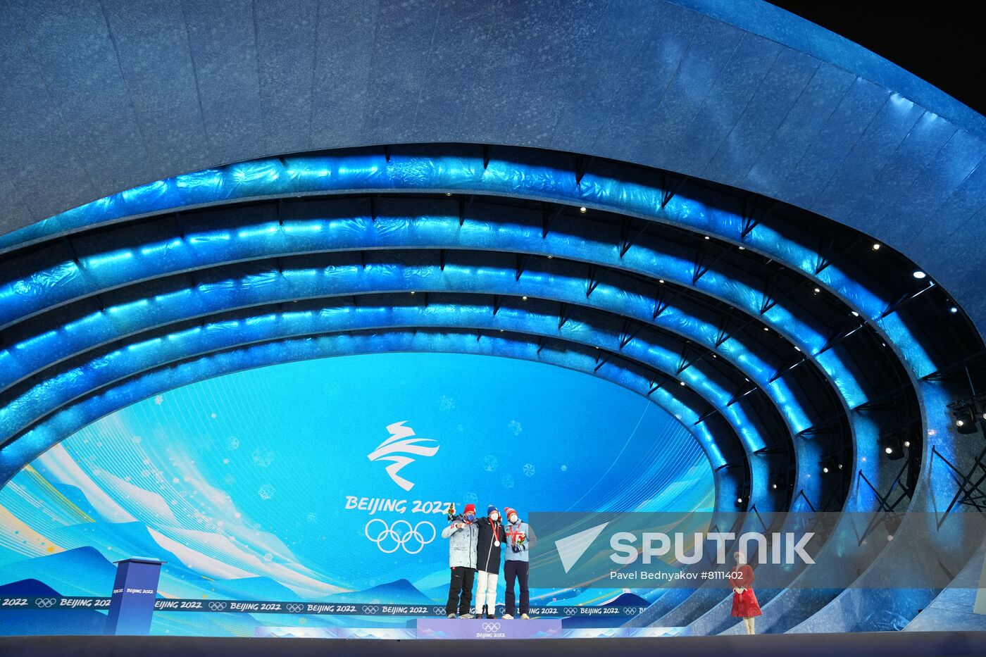 China Olympics 2022 Medal Ceremony