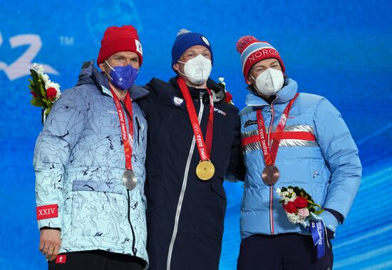 China Olympics 2022 Medal Ceremony