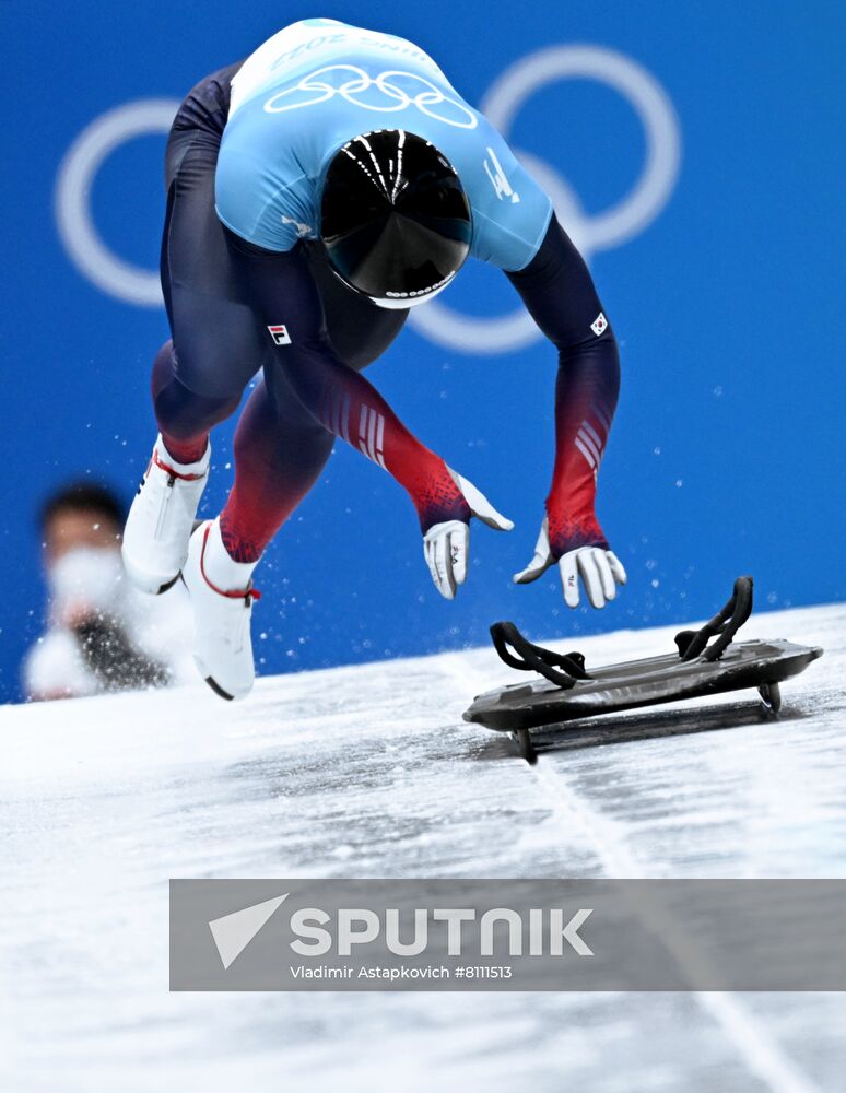 Сhina Olympics 2022 Skeleton Men