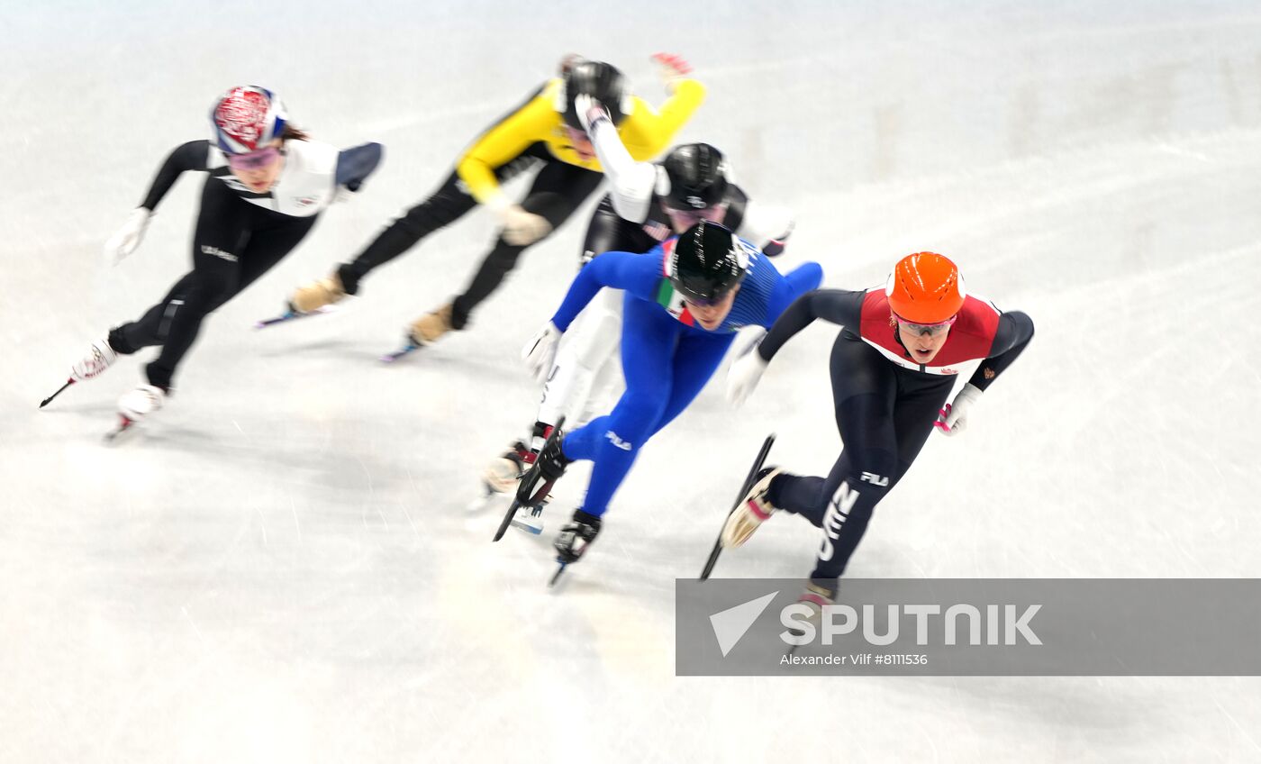 China Olympics 2022 Short Track Speed Skating