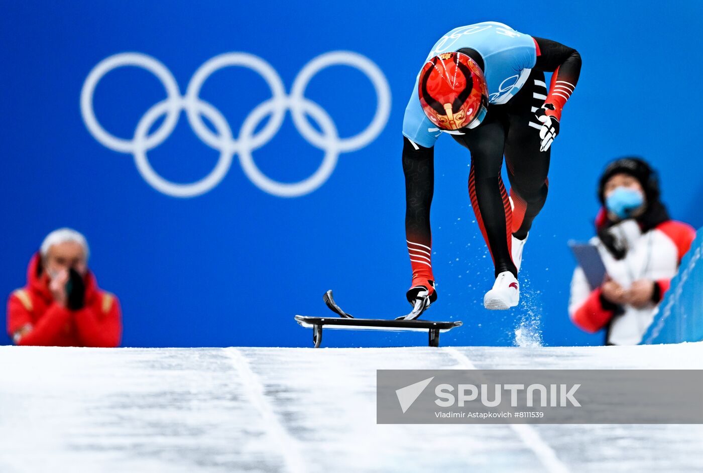 Сhina Olympics 2022 Skeleton Men