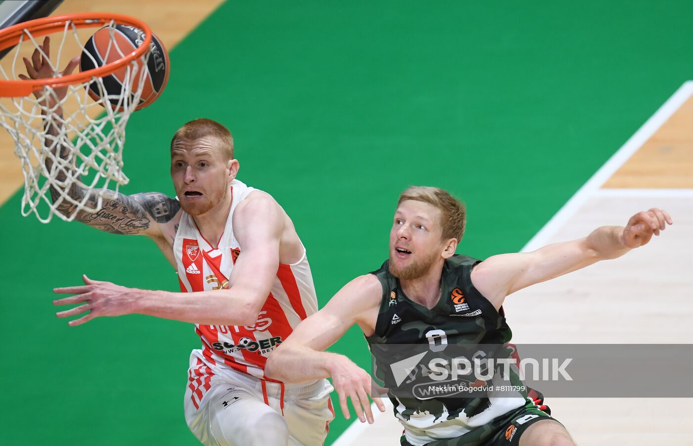 Russia Basketball Euroleague UNICS - Crvena Zvezda