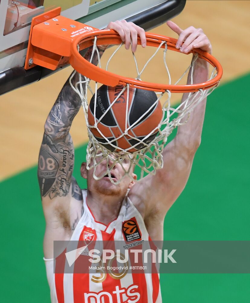 Russia Basketball Euroleague UNICS - Crvena Zvezda