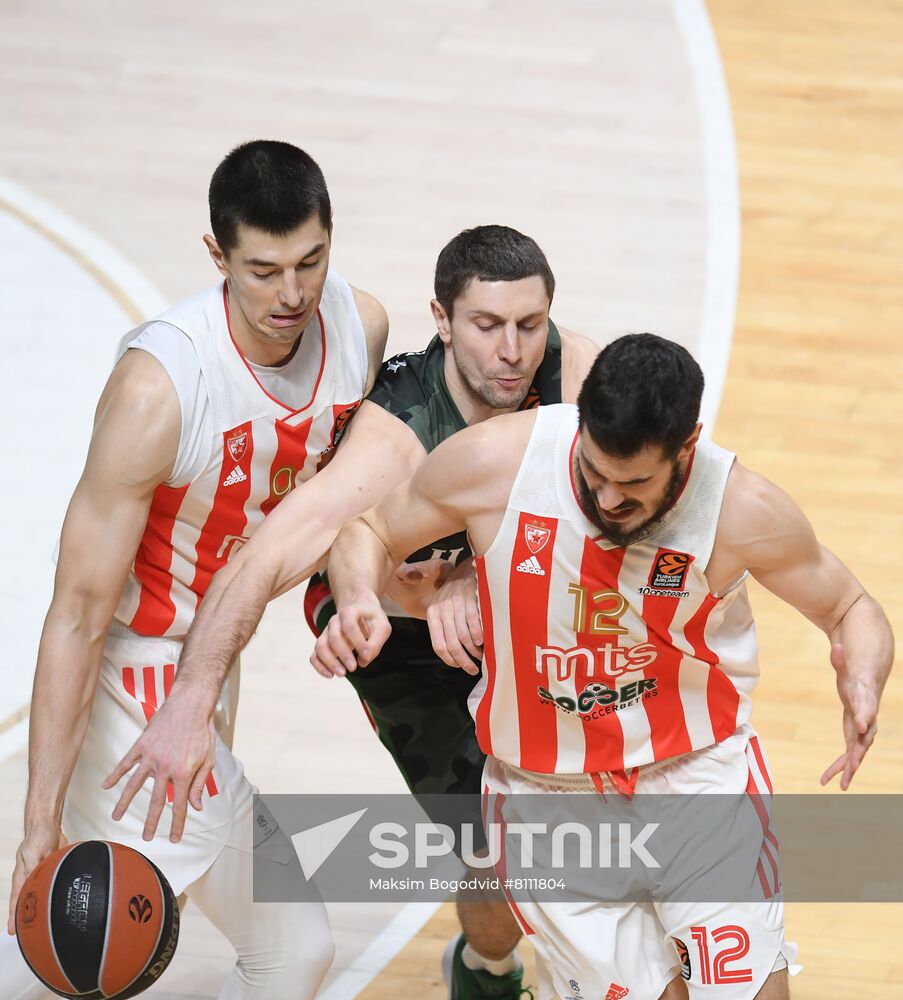 Russia Basketball Euroleague UNICS - Crvena Zvezda