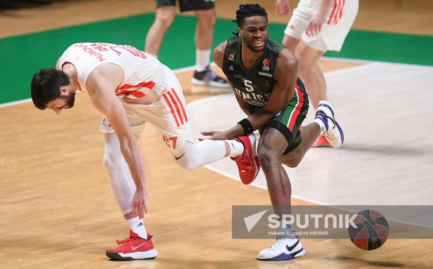 Russia Basketball Euroleague UNICS - Crvena Zvezda