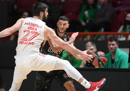 Russia Basketball Euroleague UNICS - Crvena Zvezda