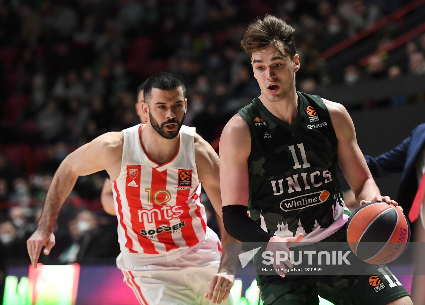 Russia Basketball Euroleague UNICS - Crvena Zvezda