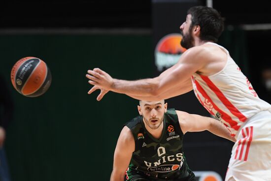 Russia Basketball Euroleague UNICS - Crvena Zvezda