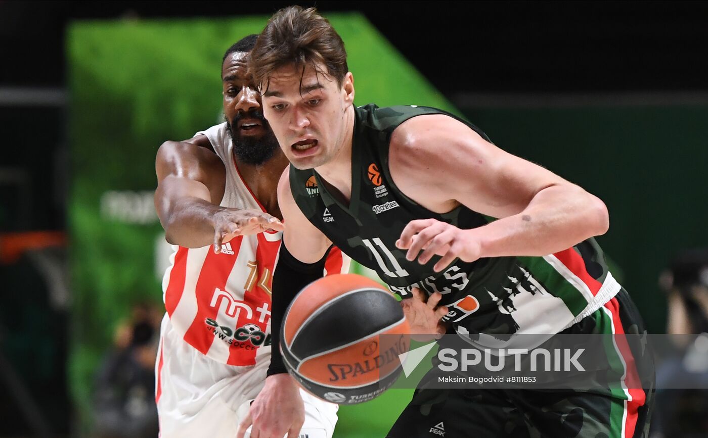 Russia Basketball Euroleague UNICS - Crvena Zvezda