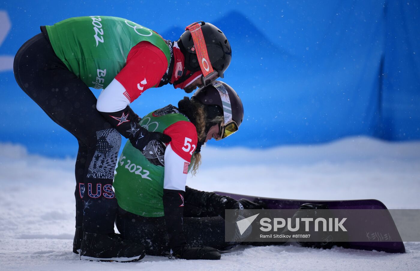 China Olympics 2022 Snowboard Mixed Team