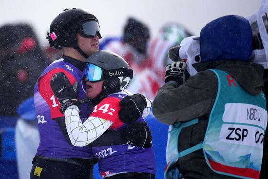 China Olympics 2022 Snowboard Mixed Team