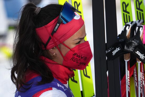 China Olympics 2022 Cross-Country Skiing Women