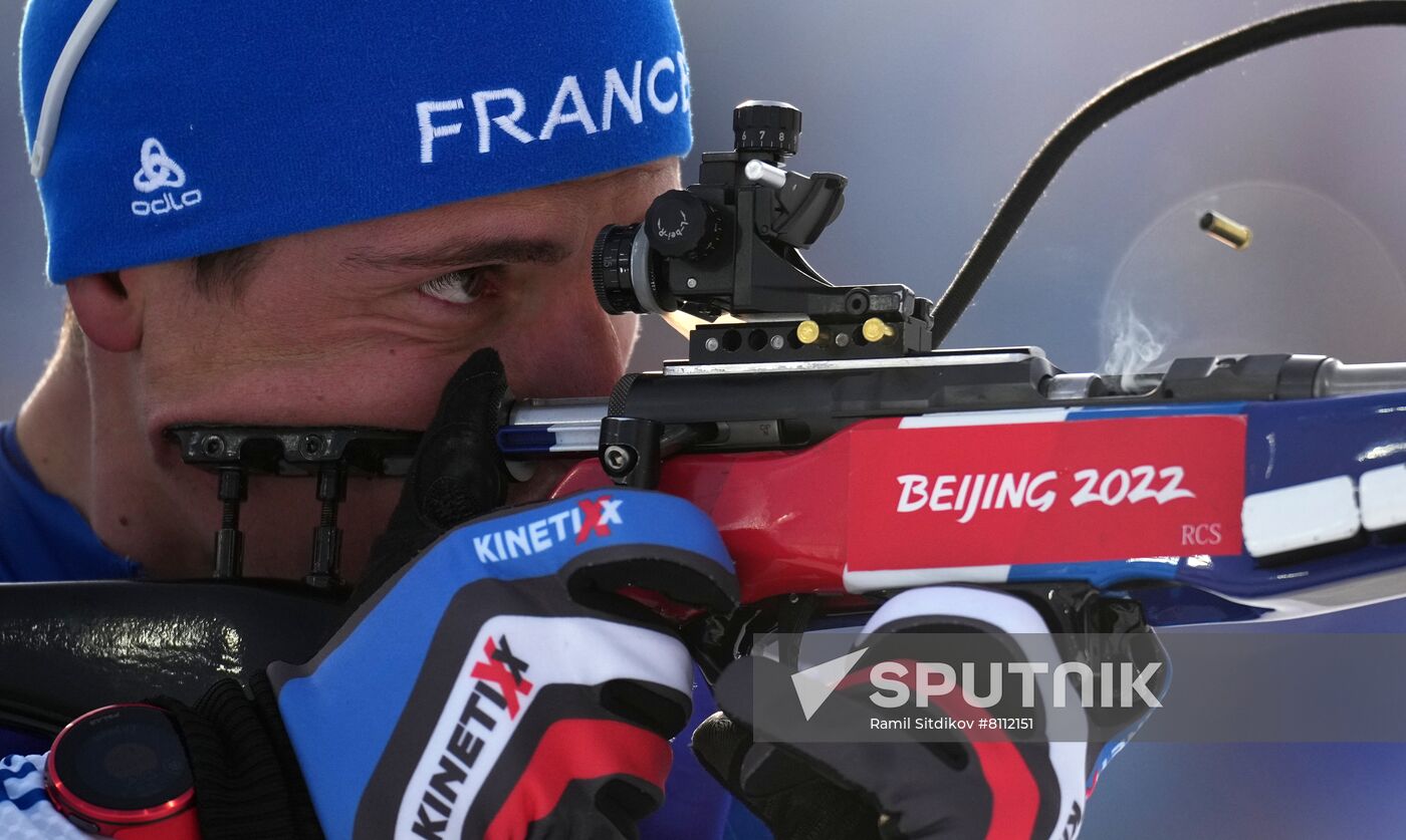 China Olympics 2022 Biathlon Men