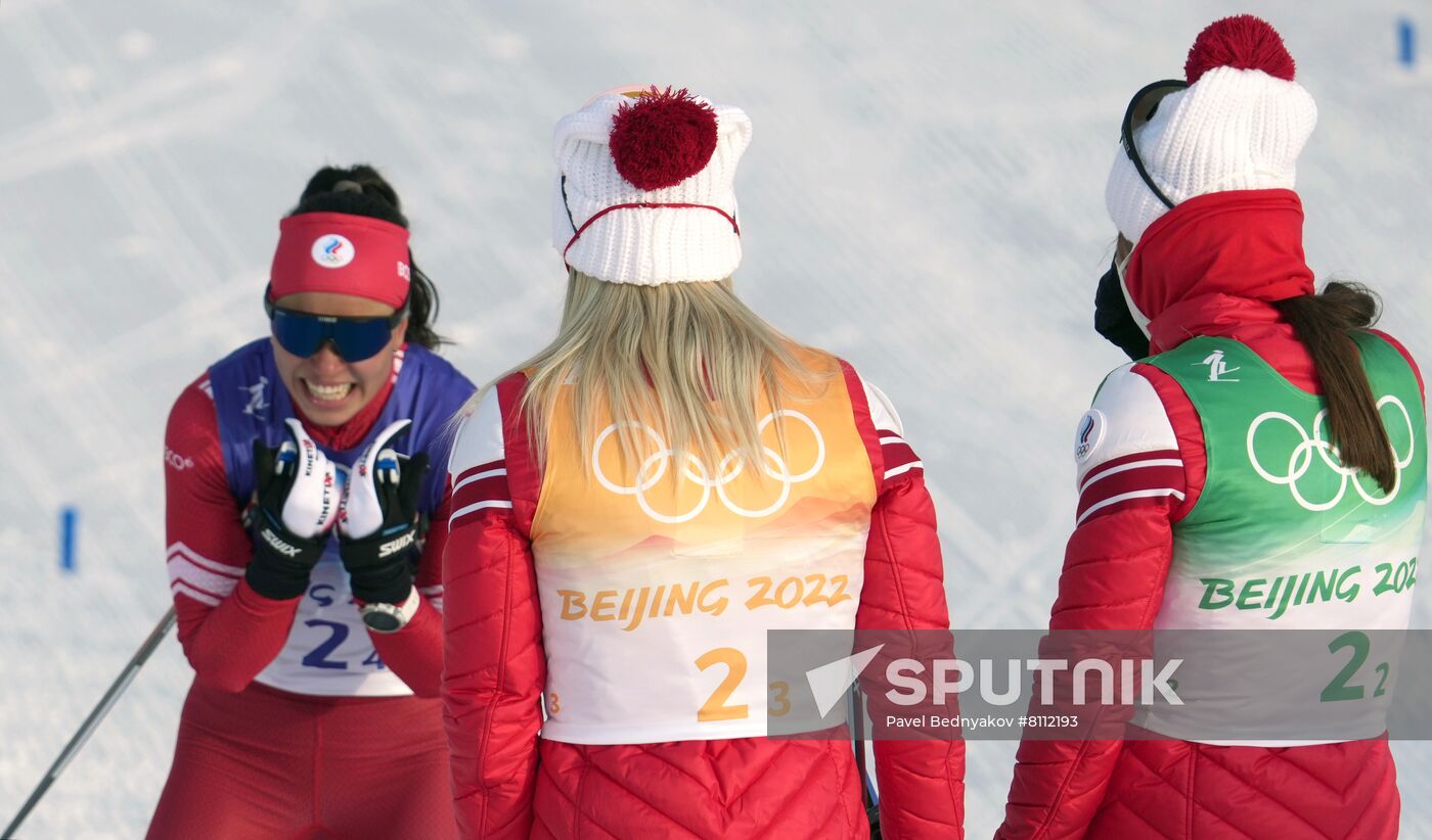 China Olympics 2022 Cross-Country Skiing Women