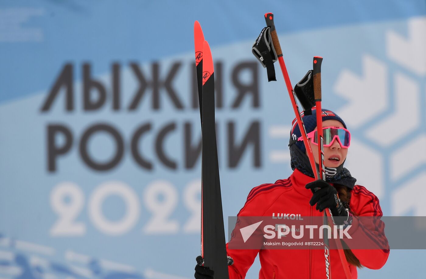 Russia Cross-Country Skiing Mass Race