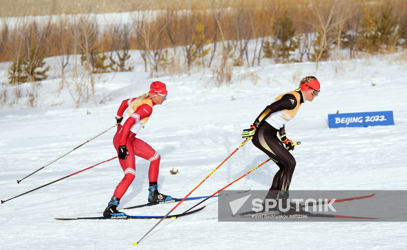 China Olympics 2022 Cross-Country Skiing Women