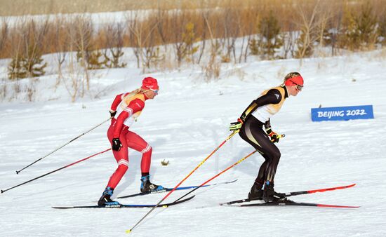 China Olympics 2022 Cross-Country Skiing Women