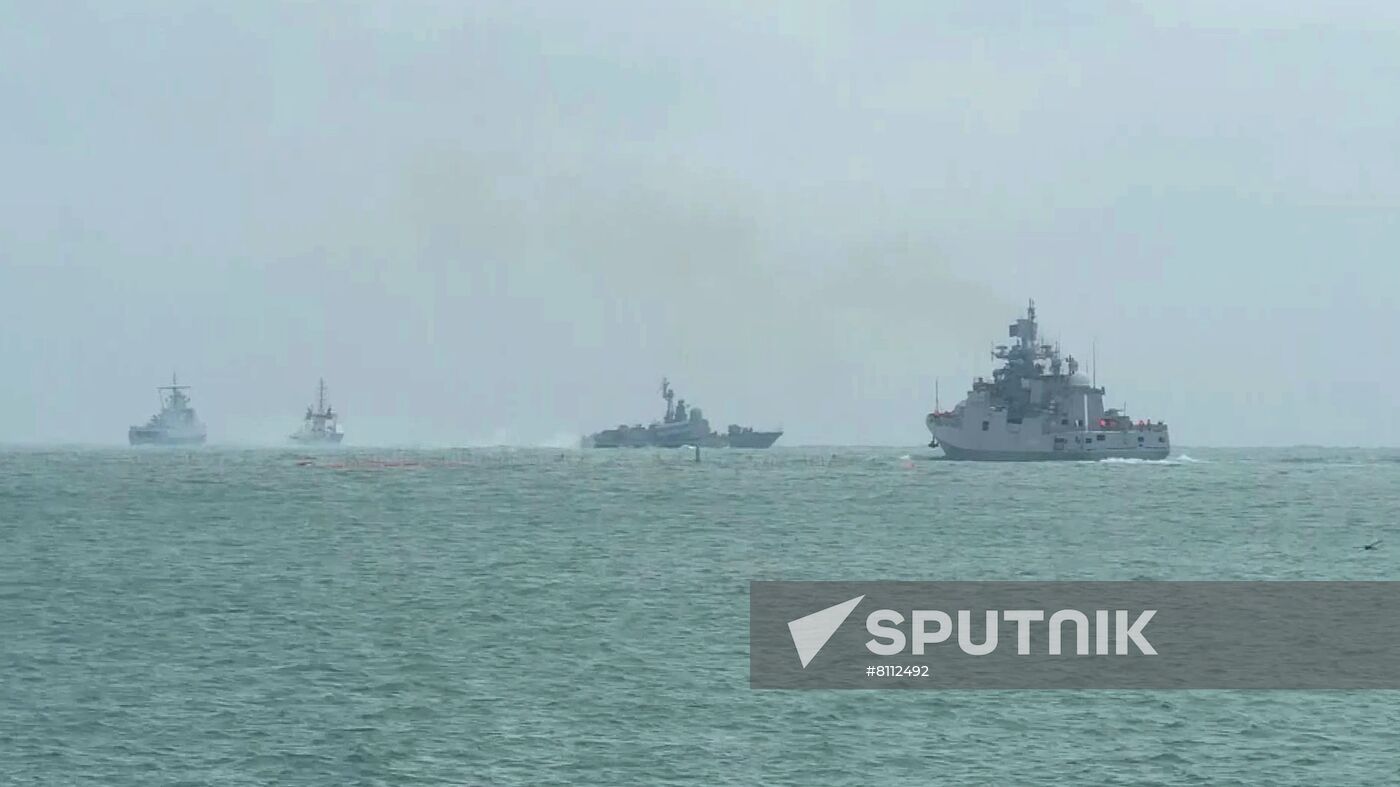 Russia Crimea Defence Naval Drills