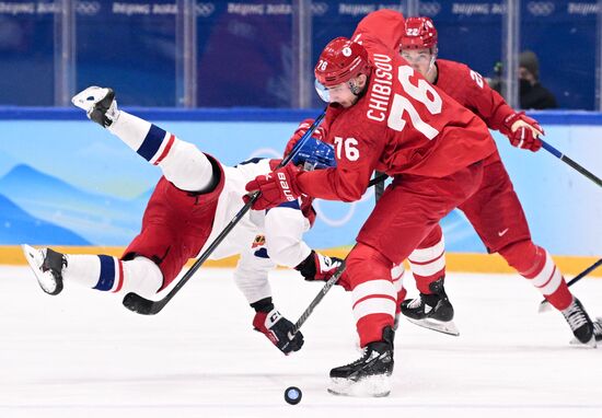 China Olympics 2022 Ice Hockey Men ROC - Czech Republic