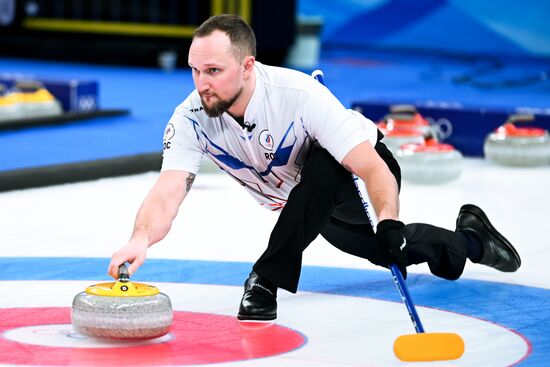 China Olympics 2022 Curling Men Italy - ROC