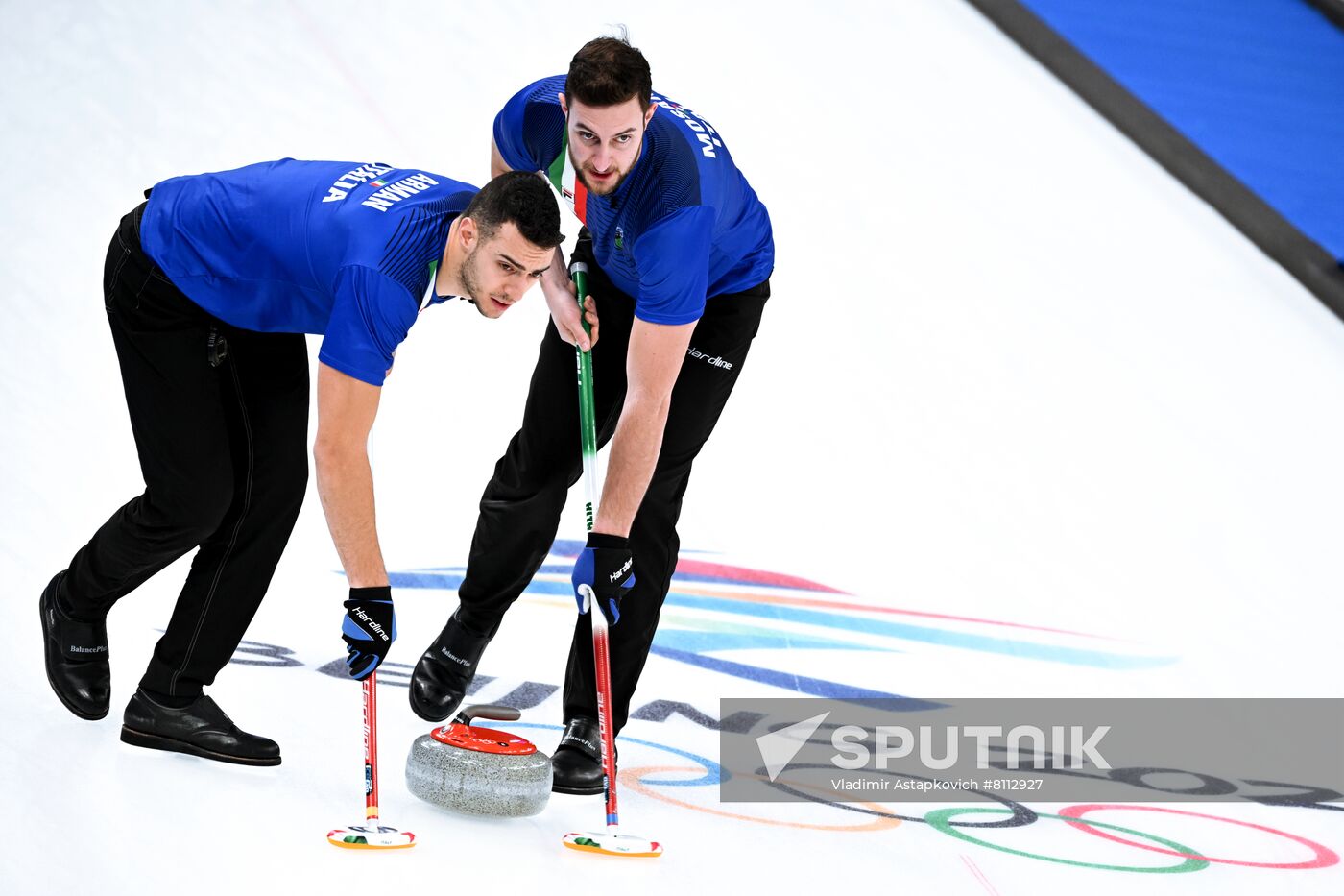 China Olympics 2022 Curling Men Italy - ROC