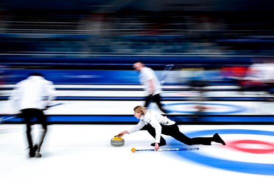 China Olympics 2022 Curling Men Italy - ROC