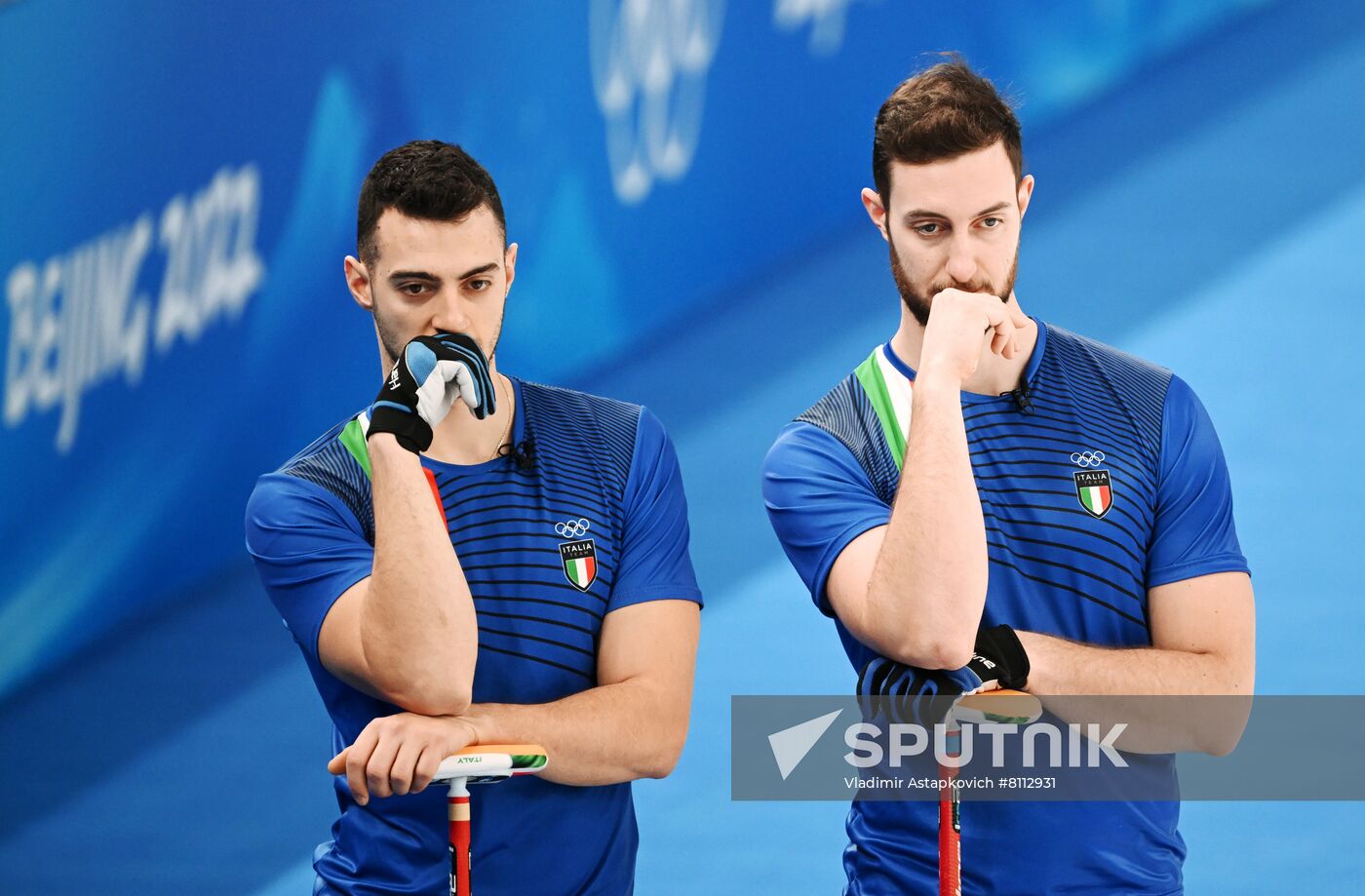 China Olympics 2022 Curling Men Italy - ROC