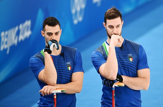 China Olympics 2022 Curling Men Italy - ROC