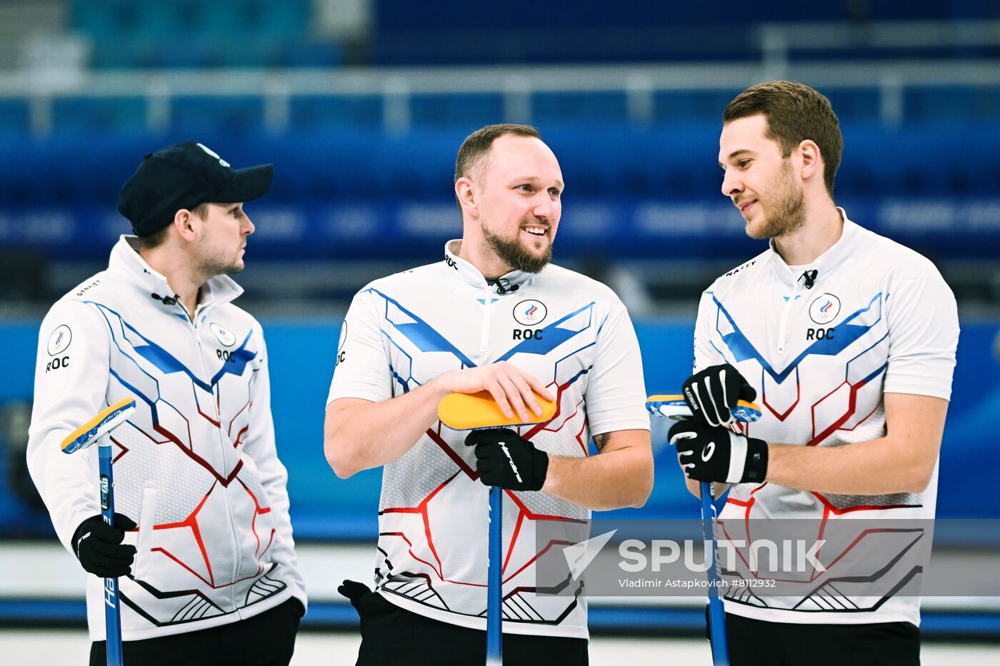 China Olympics 2022 Curling Men Italy - ROC