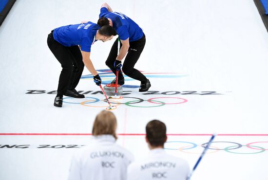 China Olympics 2022 Curling Men Italy - ROC