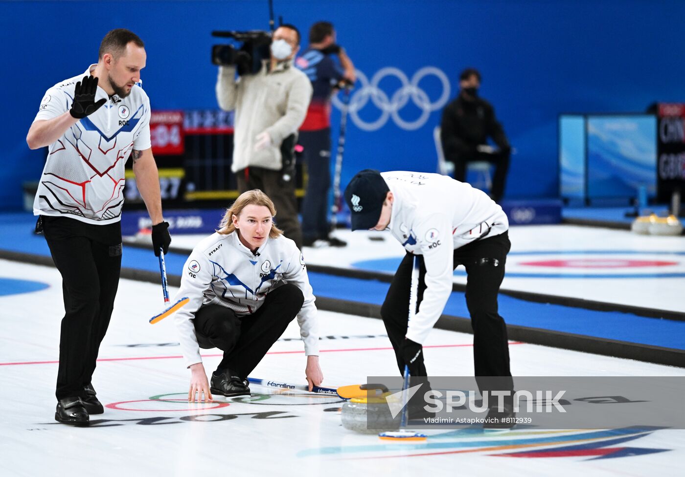 China Olympics 2022 Curling Men Italy - ROC