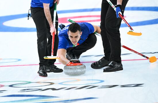China Olympics 2022 Curling Men Italy - ROC