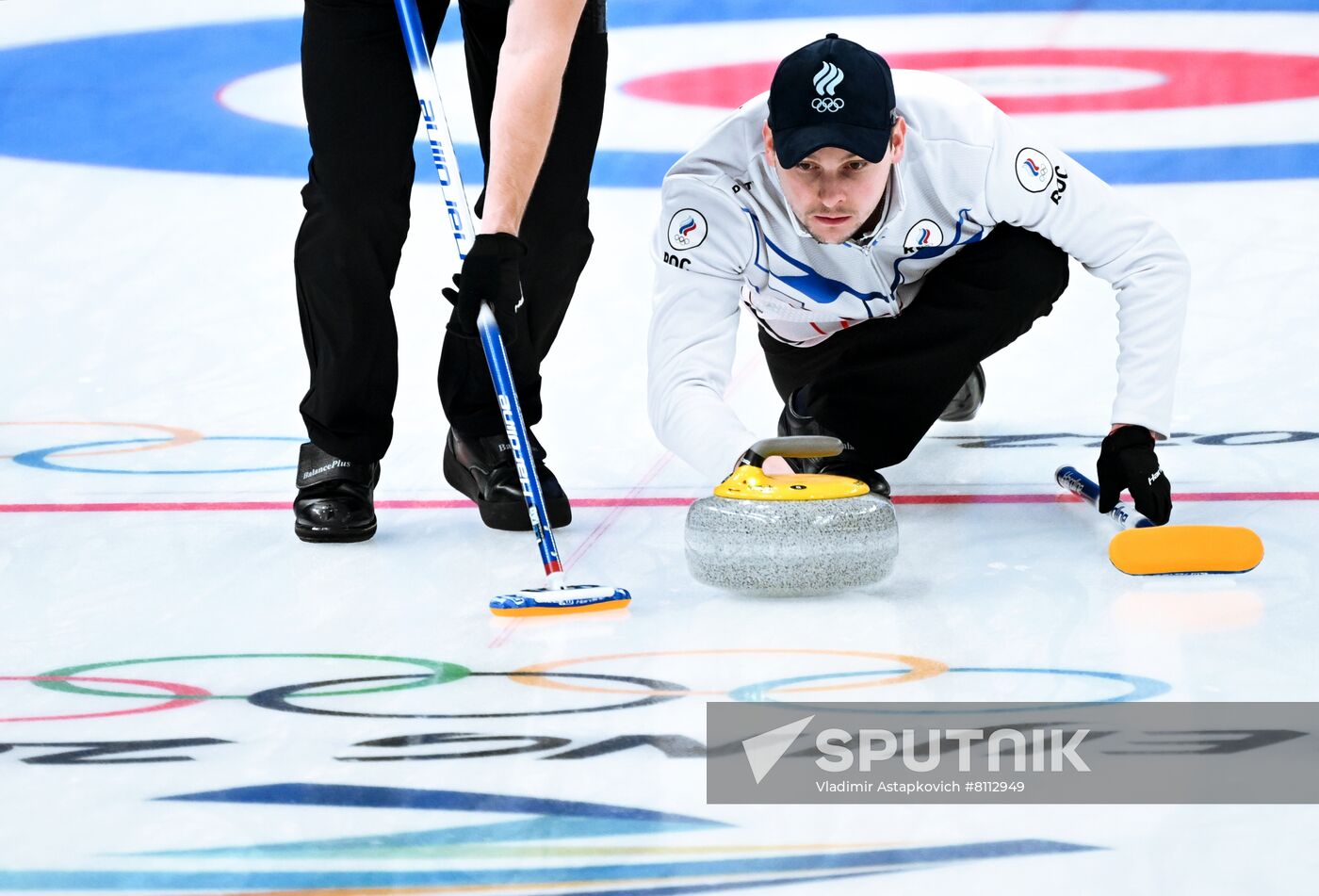 China Olympics 2022 Curling Men Italy - ROC