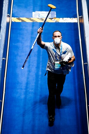 China Olympics 2022 Curling Men Italy - ROC