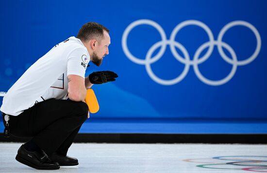 China Olympics 2022 Curling Men Italy - ROC