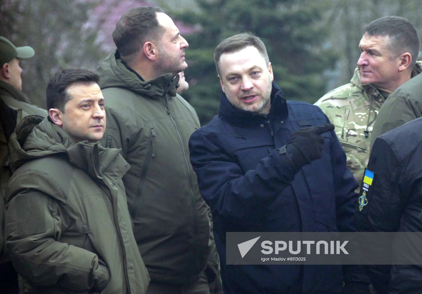 Ukraine Zelensky Tactical Drills